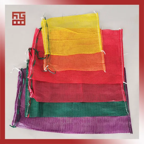 Factory Price 70*90cm 80*100cm White Red Green HDPE PP Tree Date Palm Garlic Onion Orange Cabbage Mesh Leno Net Bag