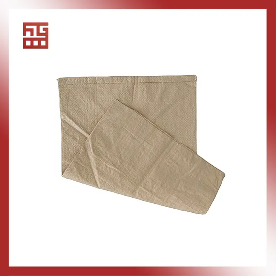 Factory Price 25kg 50kg Polypropylene Silage Corn Feed Black PP Woven Agricultural Sand Plastic Packing Bags