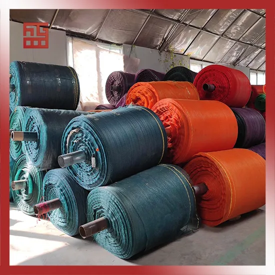 50*80cm Red Firewood Potato Garlic Onion Vegetable Tubular Leno Small PE/PP Net Mesh Bags