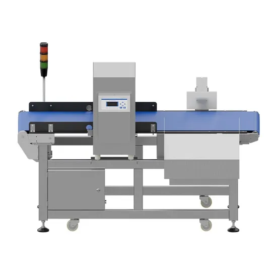Automatic Industrial Production Conveyor Tunnel Safety Reject Rejection Function Food New High Accuracy Touch Screen Detection Factory Equipment Metal Detector