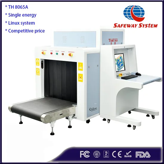 Th8065 China X-ray Airport Baggage and Luggage Security Scanning Inspection Screening Machine for Exhibitions - Biggest Factory with Cheapest Prices