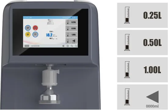 Xpz China 2L/Min Laboratory Water Purification System P Series Standard Version