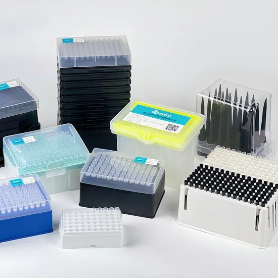 High-Quality Clear and Black Robotic Tips for Hamilton Workstation