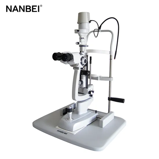 Hot Sale Ophthalmic Equipment Eye Exam Digital Slit Lamp Microscope for Hospital