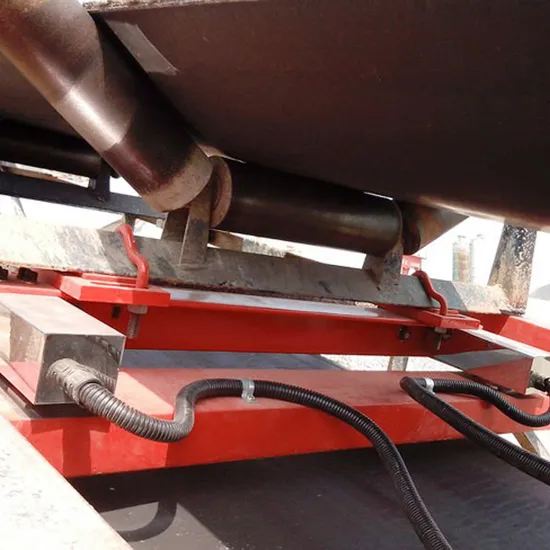 Electronic Conveyor Belt Scales Weigh for Bulk Material Running on Conveyor Belt