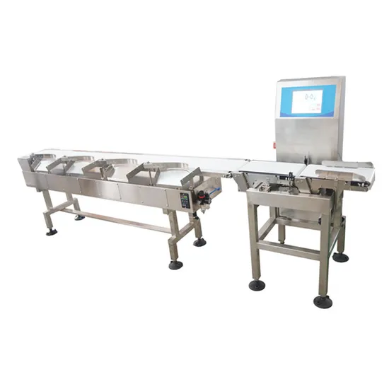 High Efficiency Weight Checker Sorter Sorting Seafood Fish Shrimp Grader Machine