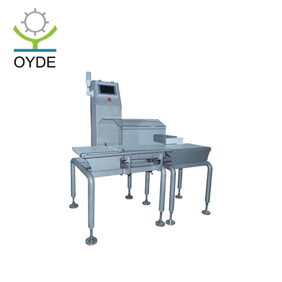 Oyde Automatic High Accuracy Food Packaging Stainless Steel Weighing Scale Dynamic Online Inline Food Bag Box Check Weigher Belt Conveyor Machine Checkweigher