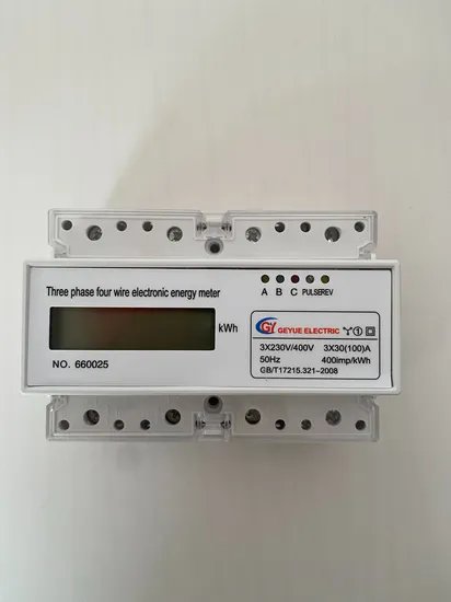 Geyue 3p4w LCD Electronic Energy Meter Gy7plcd for Industrial Use Gy7plcd