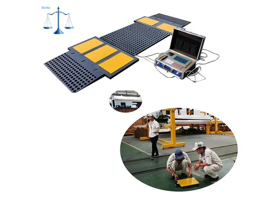 Premium Aerospace Aluminum Static Weighing Plate Axle Scale System for Precision Measurement