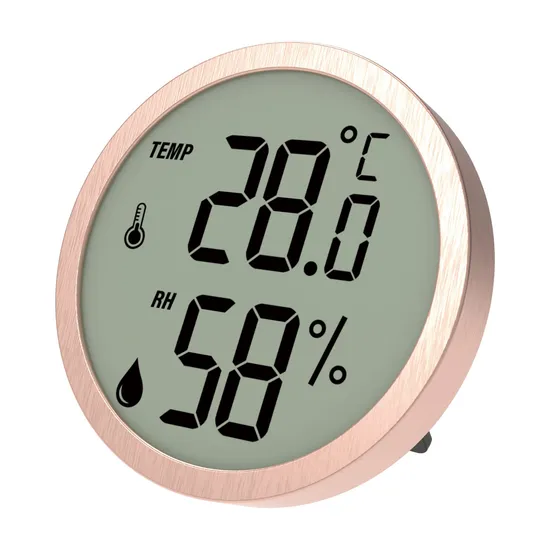Digital Temperature Clock with Indoor Hygrometer Display