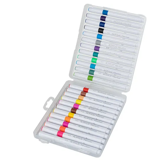 Premium Acrylic Paint Markers Water-Based and Non-Toxic for Detailed Artwork