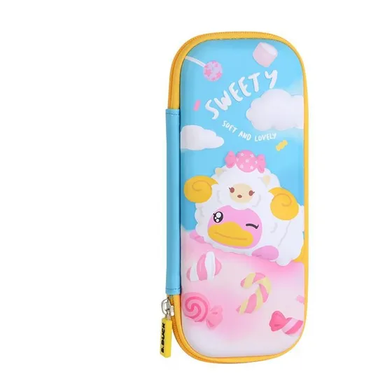 Little Yellow Duck Stationery Box Children′s Little Duck Pen Bag Student Pen Pencil Pouch