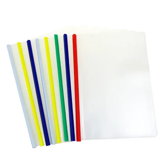 High Quality A4 PP File Folder with 1.0cm Rod for Office Stationery