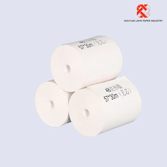 Premium 57mm Thermal Paper Rolls for POS Systems, Mobile Printers, Atms, and More