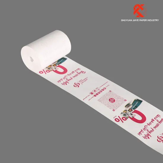 High Performance Custom Thermal Paper Roll Printed Special 57mm/80mm