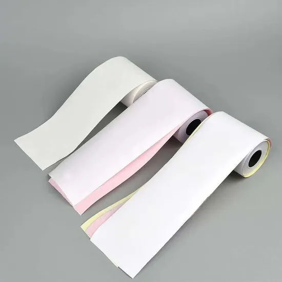 Carbonless Paper Rolls Receipts - Preprinted for Mobile Payment Systems