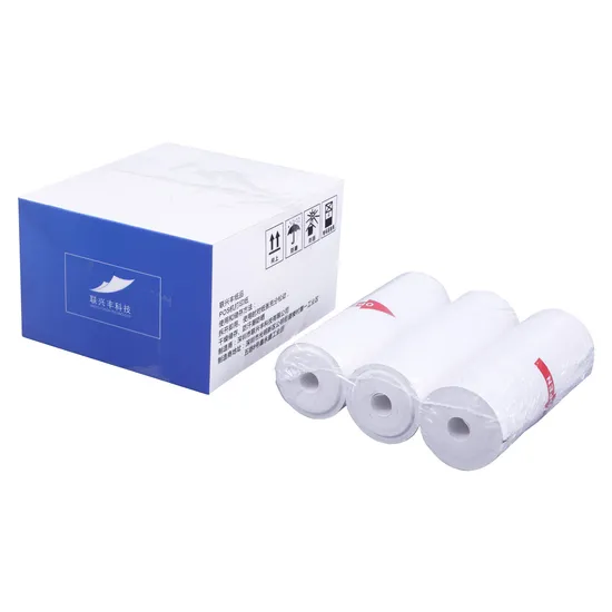 57*50*12 92-94% Unifon Sealed Plastic and Carton Cashier Rolls Thermal Paper 57X30mm