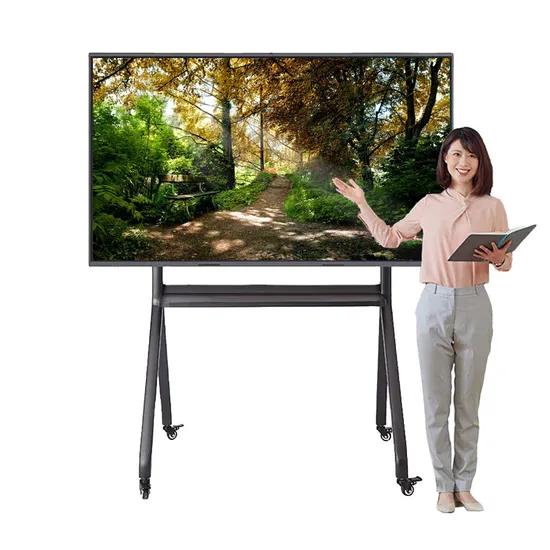 4K 86 Inch All in One Android IR Touch Interactive Smart Whiteboard for Conference
