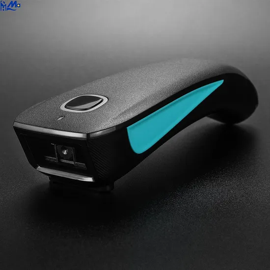 High Density Mini 1d 2D Laser Barcode Scanner with Wireless Charging Base
