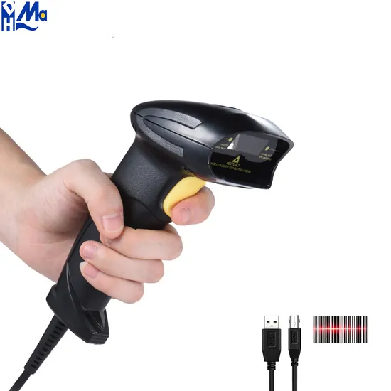 Barcode Scanner Portable Cellphone Warehouse Inventory Cost-Effective 1d&2D Scanner with Stand