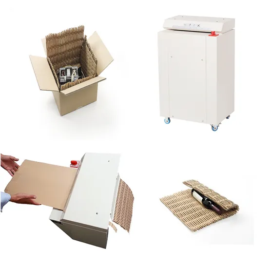 Newly Design Factory Supply Heavy Duty Cardboard Shredder Office Paper Shredder Portable Crinkle Shredded Paper Machine