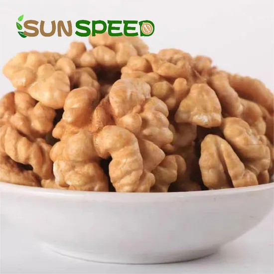 Walnut Kernel Without Shell Piece Factory Wholesale Nuts and Seeds High Quality Dried Unshelled 185 Xin2 Yunnan Walnut Kernels