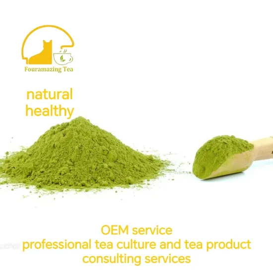 Fouramazingtea Chinese EU Standard Organic Ceremony Ceremonial Matcha Latte Green Tea Powder Pu′er/Puerh Tea Organic Black/White/Oolong Tea Matcha