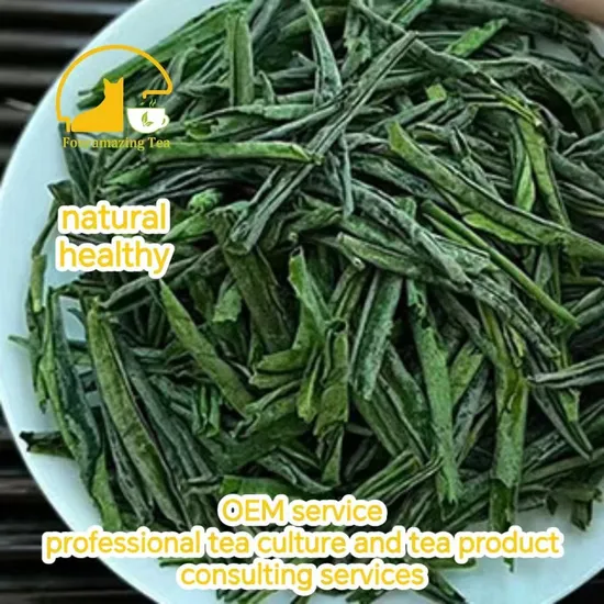 Fouramazingtea Chinese Organic EU Standtard Lu′an Gua Pian Green Tea Health Slimming Loose Leaf Puer/Puerh Oolong Instant Tea Organic Black/White/Green Tea