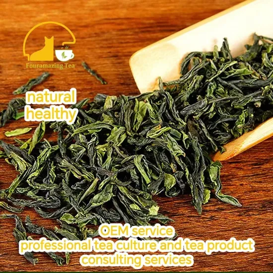 Fouramazingtea Torch Tea Vacuum Bag Health Product Hand Made Organic Lu′ an Green Tea Organic Tea