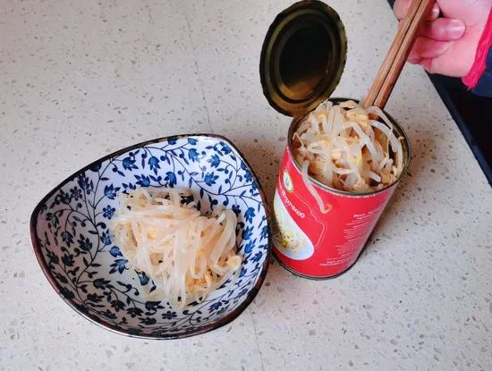 Best Selling Food Cheap Price Healthy Delicious Salty Can (Tinned) Steamed Canned Vegetables 3 Years Mung Bean Sprouts