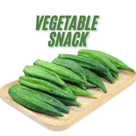 Freeze Dried Okra Crisp