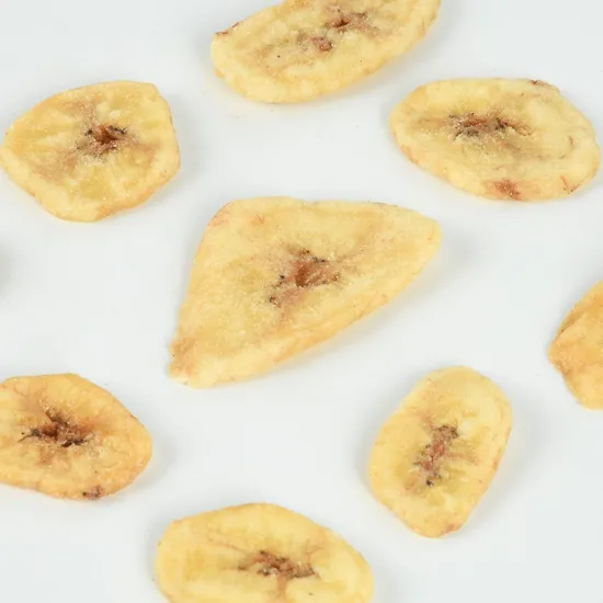 Bulk Dried Freeze Banana Chips for Global Export Snacks Dried Fruit