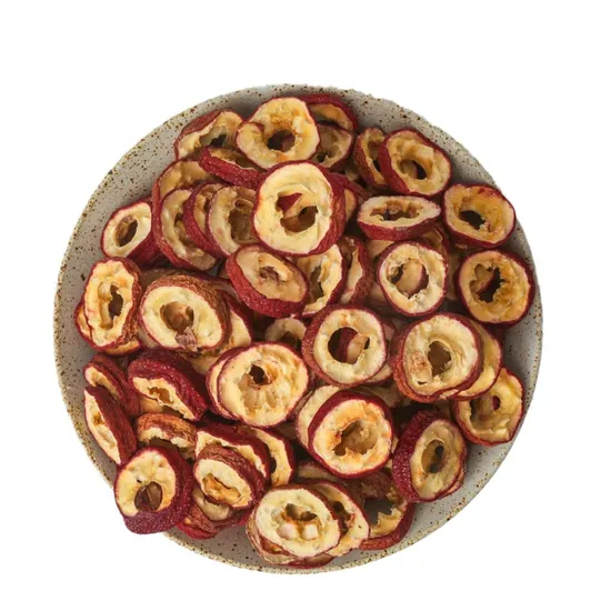 Fujitang - Shan Zha Wholesale Hawthorn Berry Slice Hawthorn Chips Dried Hawthorn Fruit Slice Seedless