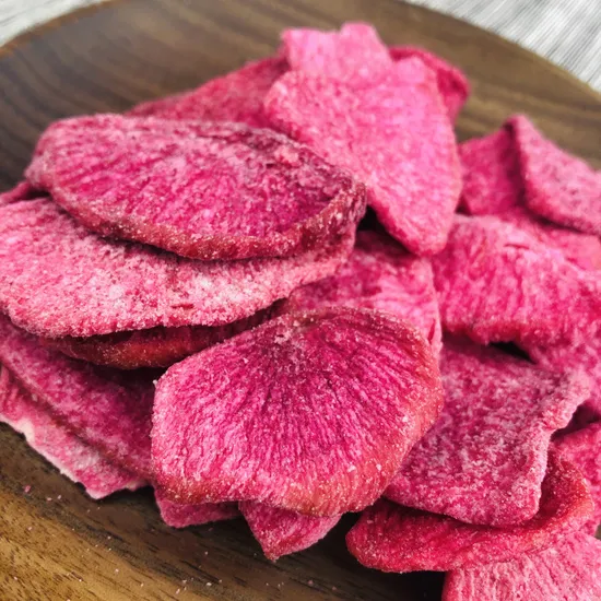 Fruit and Vegetable Crisp Dried Red Heart Radish