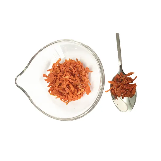 Hot Selling Bulk Packing Produce Sliced Dehydrated Carrot Strips