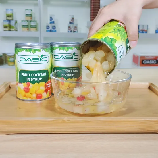 Shelf-Stable Fruit Mix Tropical Fruit Seasonal Canned Fruit