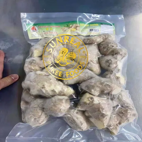 Frozen Ginger Peeled/Unpeeled From China/Quality Assurance