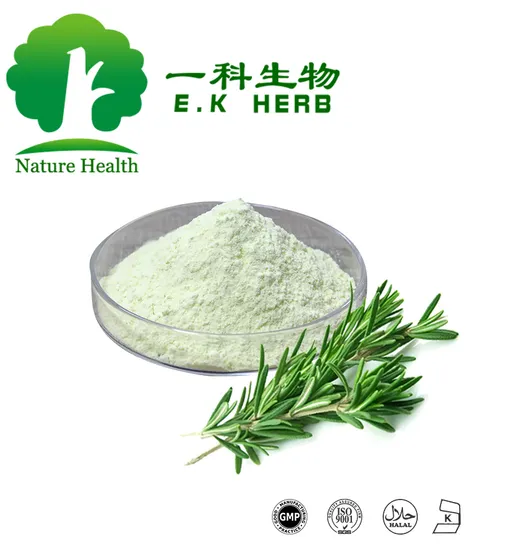 E. K Herb ISO Halal Certified Natural EU Organic Antioxidants 5%~95% Oleanonic Aicd, Carnosic Acid/Oil, Rosmarinic Acid, Ursolic Acid Powder Rosemary Extract