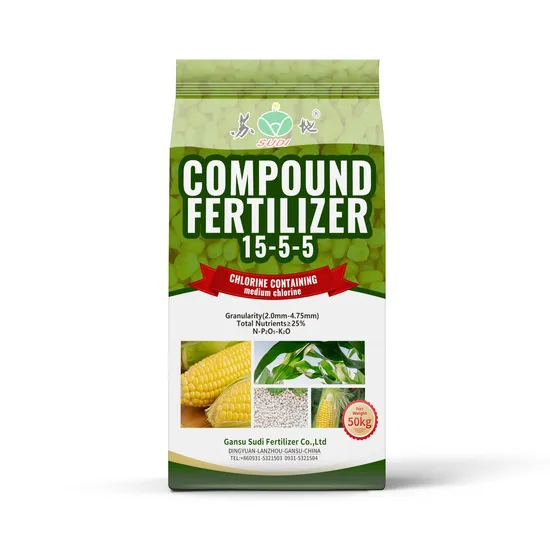 NPK15-5-5 Compound Fertilizer Gold Partner Strength Brand