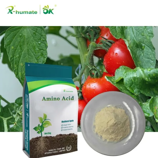 X-Humate Agriculture Use Organic Powdered Light Yellow 80% Amino Acid