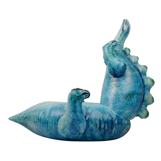 Explosive Children′s Party Decoration Toys PVC Material High Quality Realistic Dinosaur Chair Cartoon Inflatable Animal Sofa
