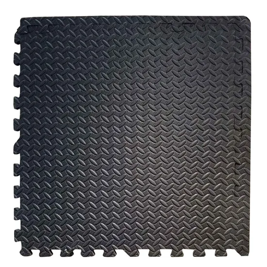 Wholesale Interlocking Exercise Foam Mats Solid Colors Soft EVA Foam Puzzle Floor Gym Mat