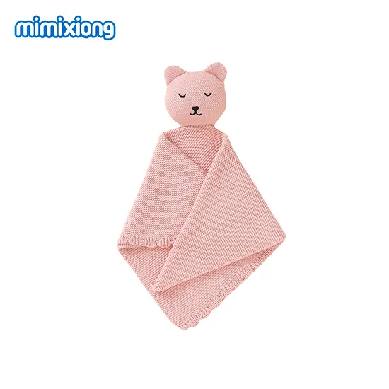 Baby Comforter Toy Bear Head Style So Cute for Baby