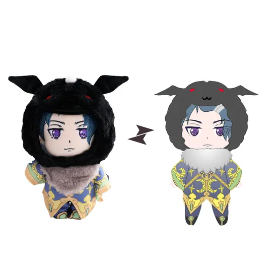 15cm 20cm 25cm Custom Plush Dolls Soft Cute Game Character Plush Idol Doll Custom Cartoon Plushies