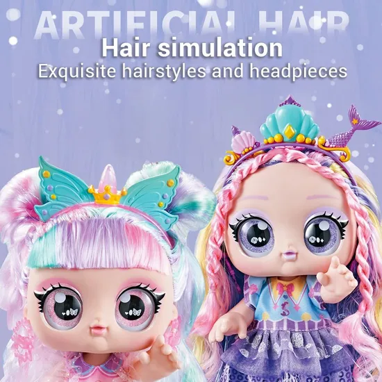 Hot Sell 12 Inches Ori-Princes Children Kid Baby Doll Silicone Dessert Girl 3 Educational Toy Reborn Simulation Baby Toy Queen Singing Doll Toy