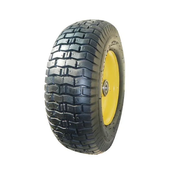 16 Inch 16X5.00-8 Pneumatic Inflatable Rubber Tire Wheel for Hand Truck Trolley Lawn Mower Spreader Trolley Stroller Golf Carts