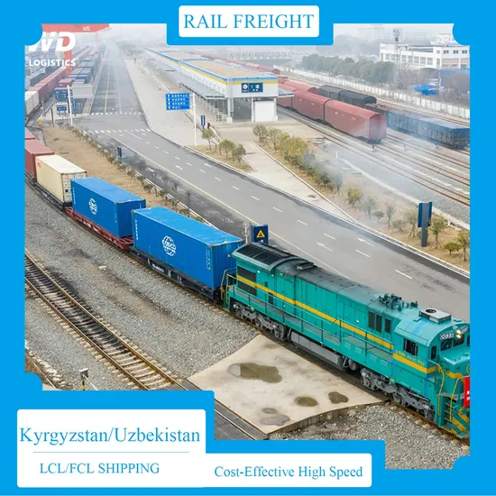 Container Shipping From China to Kyrgyzstan Uzbekistan by Railway Shipping