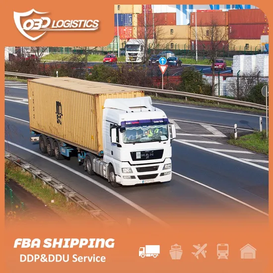 Best Freight Forwarder Cargo Truck Container Transportation Door to Door Service China to UK Spain France
