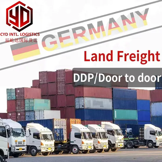 International Truck/Land Shipping DDP Forwarder Agent China to Germany Fba Amazon Door to Door Logistics Service