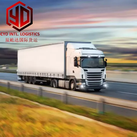 Truck Fast Logistics Transportation Road Shipping Container Dangerous/Sensitive Cargo Freight Forwarder Truck Shipping From China to Worldwide